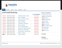 Tablet Screenshot of footyzilla.com